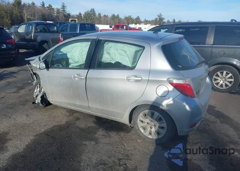 2012 Toyota Yaris z USA, uszkodzony, nr VIN JTDKTUD33CD507659